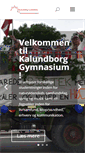 Mobile Screenshot of kalundborg-gym.dk